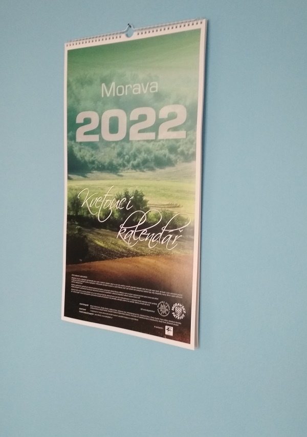 Nástěnný kalendář 2022 Byliny rostoucí na Moravě